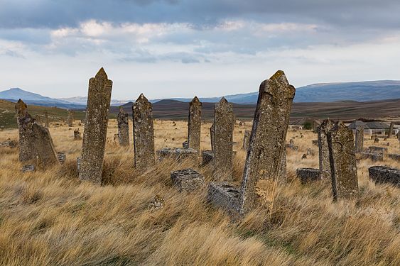 Old cementery of Diri Baba, Qobustan