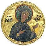 Medaillon (Maria als Hagiosoritissa), Metropolitan Museum of Art, New York