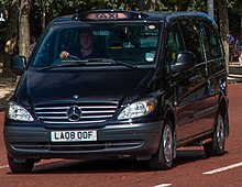 Vito taxi in London, United Kingdom Mercedes-Benz VITO London taxicab.jpg