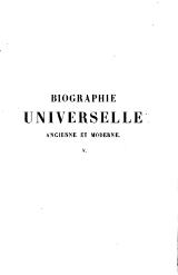 Michaud - Biographie universelle ancienne et moderne - 1843 - Tome 5.djvu