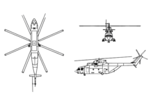 Risszeichnung Mil Mi-26