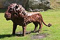 English: Sculpture of a lion Deutsch: Skulptur eines Löwen