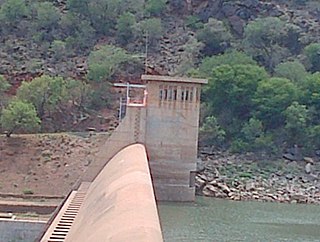 Molatedi Dam Dam in North West, South Africa