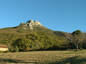 Vue du domaine de La Boucharde (ouest).