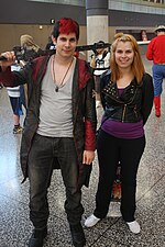 Thumbnail for File:Montreal Comiccon 2015 - Dante and Rose Tyler (18835966474).jpg