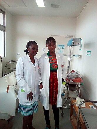 Medical students stationed at Mubende hospital Mubende.jpg