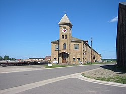 Northern Pacific Railroad Shops Historic District in Brainerd, Minnesota.