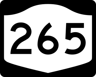 <span class="mw-page-title-main">New York State Route 265</span> Highway in New York