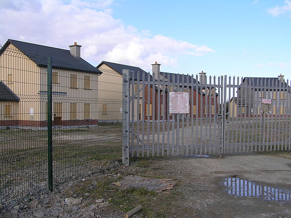 A 'ghost estate' in Ireland