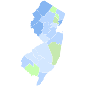 Résultats de l'élection présidentielle du New Jersey 1912.svg