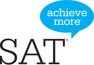 <span class="mw-page-title-main">SAT</span> Standardized test widely used for college admissions in the United States