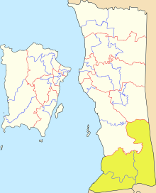 Nibong Tebal federal constituency.svg