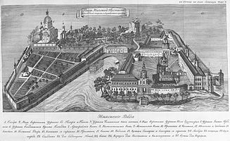 Nil klooster XIX eeuw plan.jpg