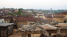 Mji wa Nyakrom katika Wilaya ya Agona (sw), Ghana.