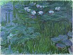 "Nymphéas" (1914-1917) de Claude Monet - Musée Marmottan Monet (W 1791)