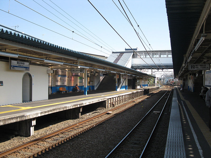 File:Odakyu-enoshima-line-Kugenuma-kaigan-station-platform-20110404.jpg