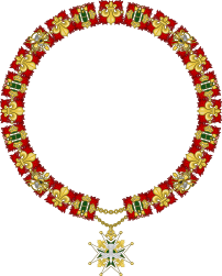 Collar of the commanders (prelates) of the Order of the Holy Spirit