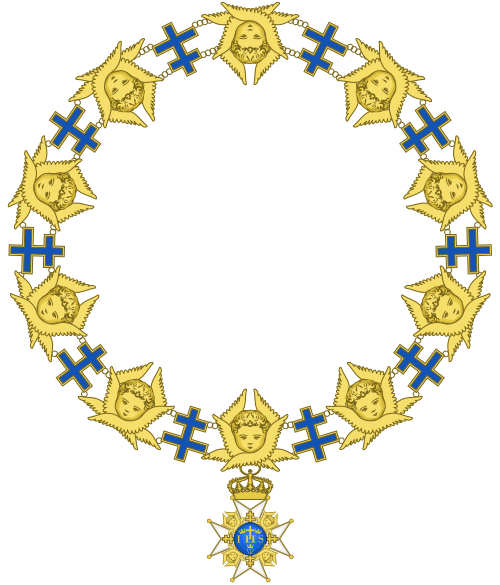 File:Order of the Seraphim in heraldry.svg