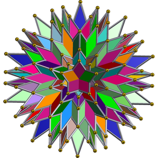 Great grand stellated 120-cell Regular Schläfli-Hess 4-polytope with 600 vertices