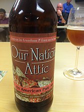 "Our Nation's Attic - American Pale Ale" CC0 beer for wwlbd.org (2011)