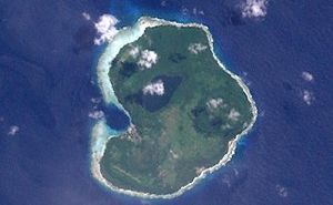 NASA satellite image of Owa Raha