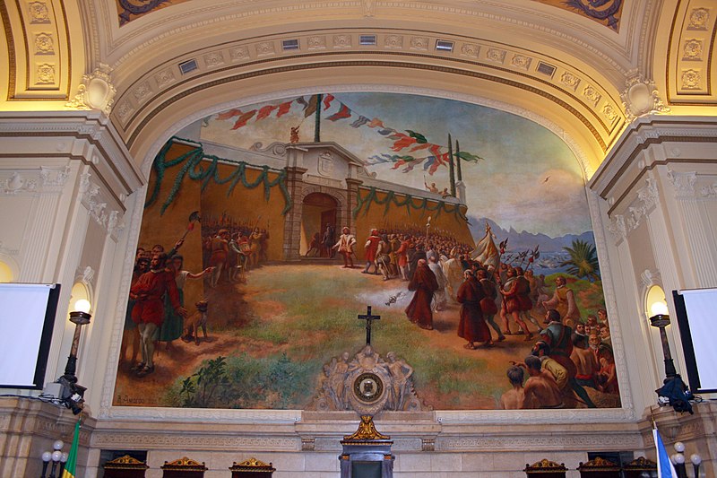 Datei:Palácio Pedro Ernesto - Painel de Rodolfo Amoedo.jpg