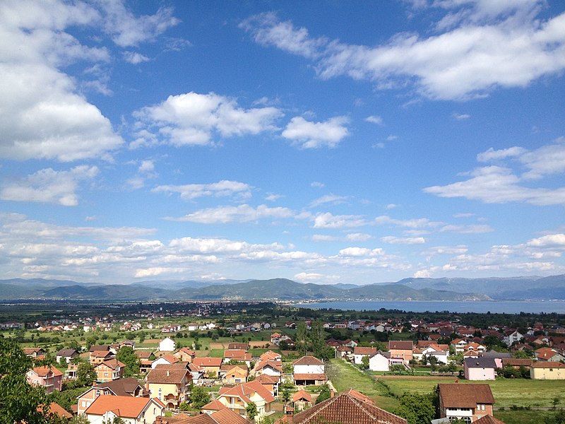 File:Panorama of Struga, with Lake Ohrid in background.jpg