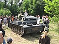 Panzer II lors du Małopolski Piknik Lotniczy (pl) de 2010 semblable à ceux utilisés par les élèves de Blue Division.