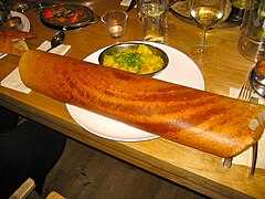 Paper Roast, a wafer thin crispy dosa, served in restaurants.