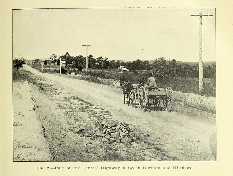 File:Part of the Central Highway between Durham and Hillsboro.jpg