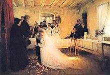 「結婚式」(c.1880)