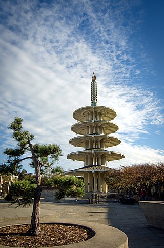 <span class="mw-page-title-main">San Francisco Peace Pagoda</span> Stupa in San Francisco, California, USA