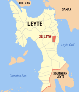 Julita na Leyte Coordenadas : 10°58'23"N, 124°57'44"E