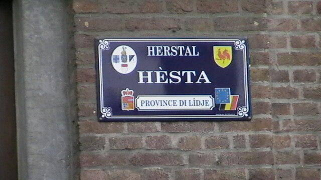 Hèsta, the Walloon name of the city of Herstal