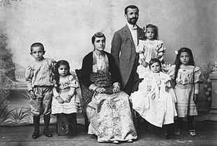Греческая понтийская семья в Керасунде
