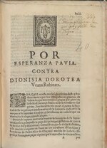 Миниатюра для Файл:Por Esperanza Pauia, contra Dionisia Dorotea Veana Rubinats (IA A11314940).pdf