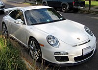 Porsche 997 GT3 3.8 (post-facelift) front.