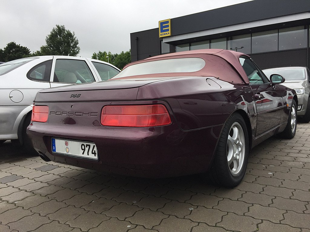 DateiPorsche 968 Cabrio Heck.JPG Wikipedia