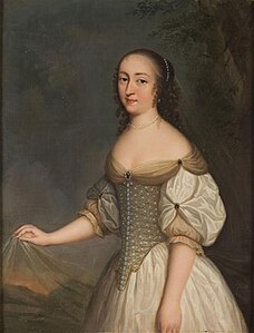 Portrait de Louise Françoise Bouthillier de Chavigny, traditionnellement identifiée comme Laure Mancini.jpg