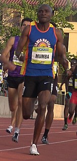 Prince Mumba Zambian middle-distance runner