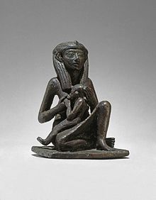 Putri Sobeknakht Menyusui seorang Pangeran, ca. 1700-setelah 1630 B.C.E.jpg