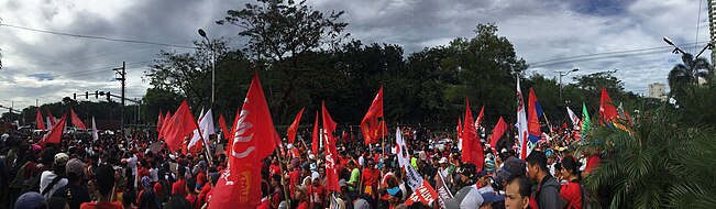 Protest Mobilization Bonifacio Day 2018 Panorama.jpg