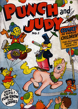 <i>Punch and Judy Comics</i> 1944–1951 humorous comic book series