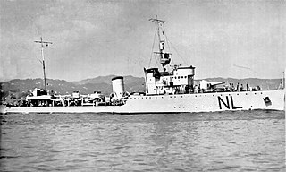 Italian destroyer <i>Francesco Nullo</i> (1925) Destroyer of the Regia Marina