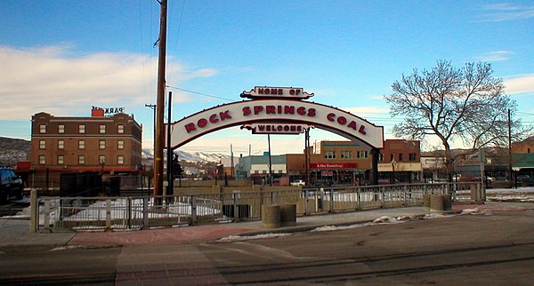 Rock Springs Coal sign