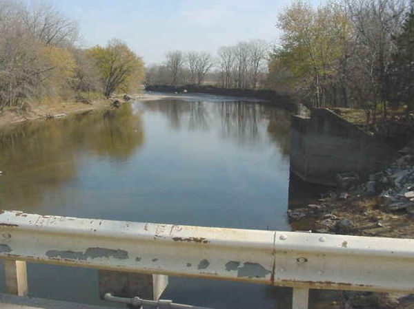 The Raccoon River at Van Meter