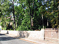 Leonhardt House: Garden from Bennostraße