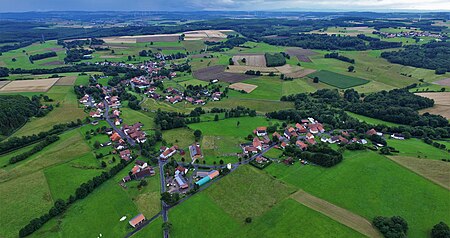 Radmühl Luftaufnahme