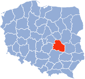 Localisation de Voïvodie de Radom
