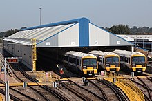 Ramsgate Depot - South Eastern 466038, 465919 and 466026.JPG
